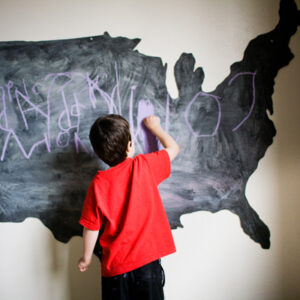 DIY US Chalkboard
