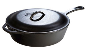 Lodge Logic 5-Quart Chicken Fryer Skillet