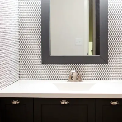 Four Tips Before You Install Penny Tile, Penny Round Mosaic Tile Installation