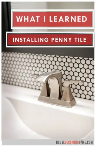 Four Tips Before You Install Penny Tile, How To Install Penny Tile Bathroom Floor
