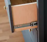 Drawer Slides on Dresser 18 inch