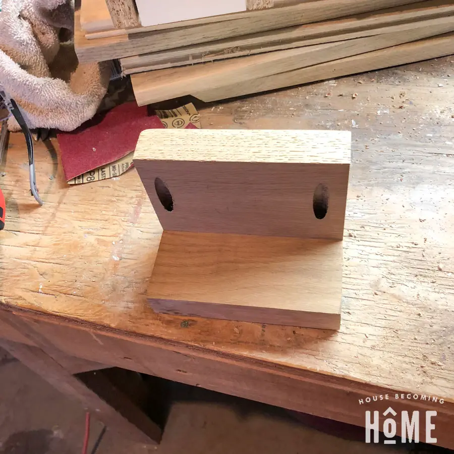 Making Wood Base witih Pocket Holes for DIY Light