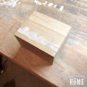 Making Wood Base for DIY Light
