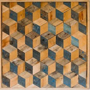 Wood Art Challenge Geometric Wall Art
