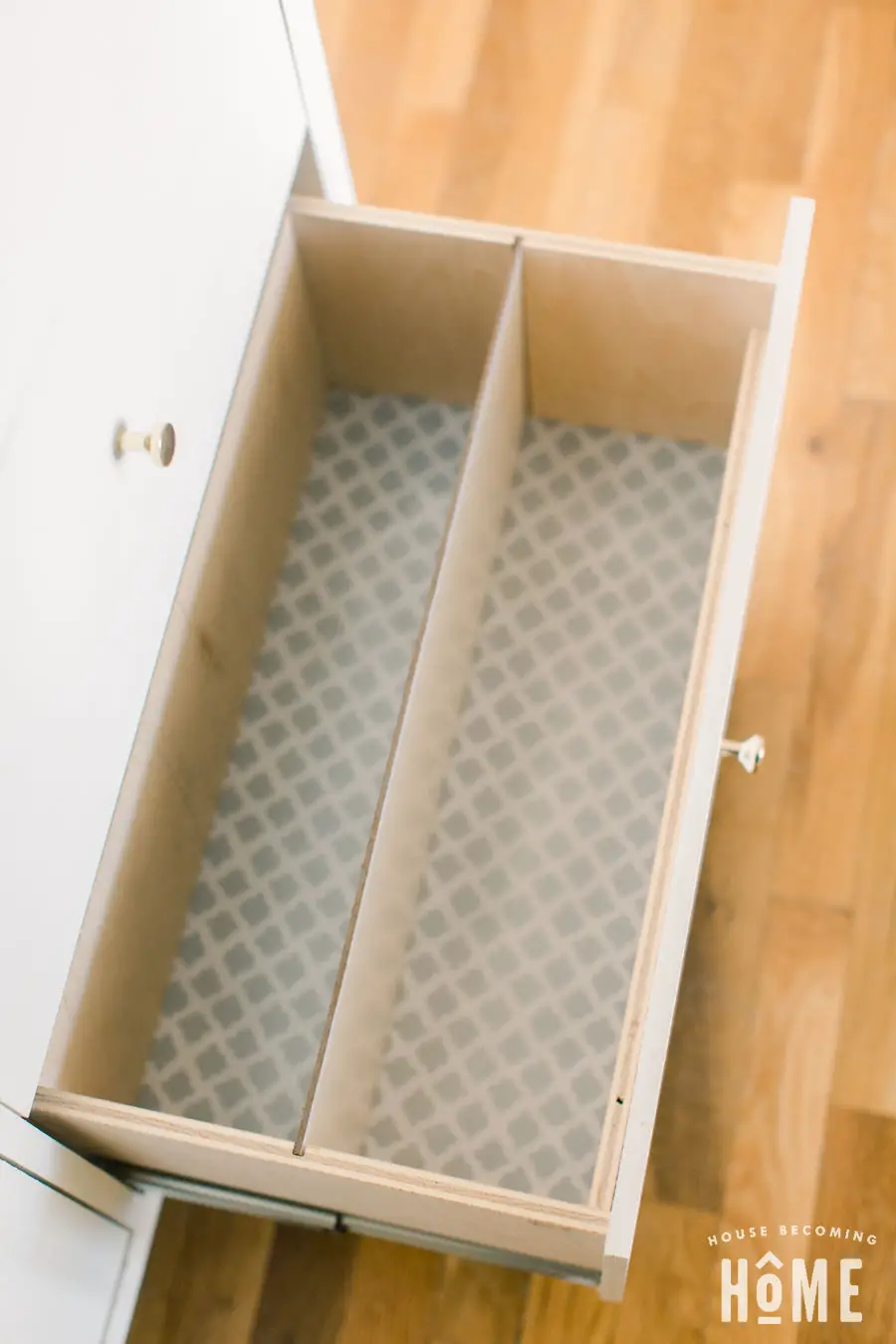 Waterproof Drawer bottom of DIY Shoe Cabinet