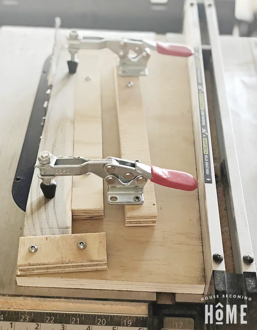 Simple DIY Taper Wood Jig