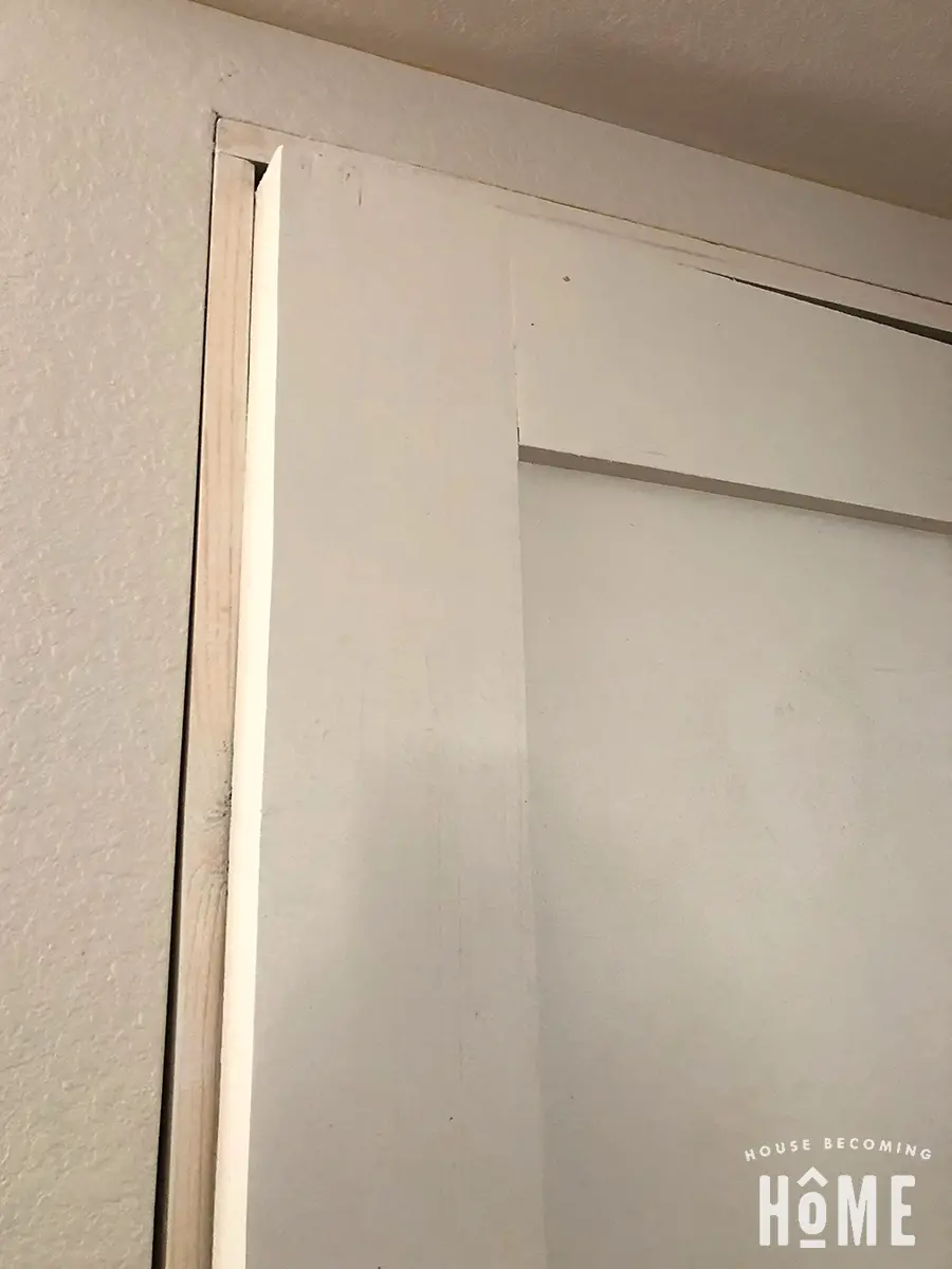 Installing Door Frame in Opening