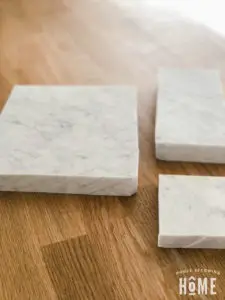 cutting marble for DIY light