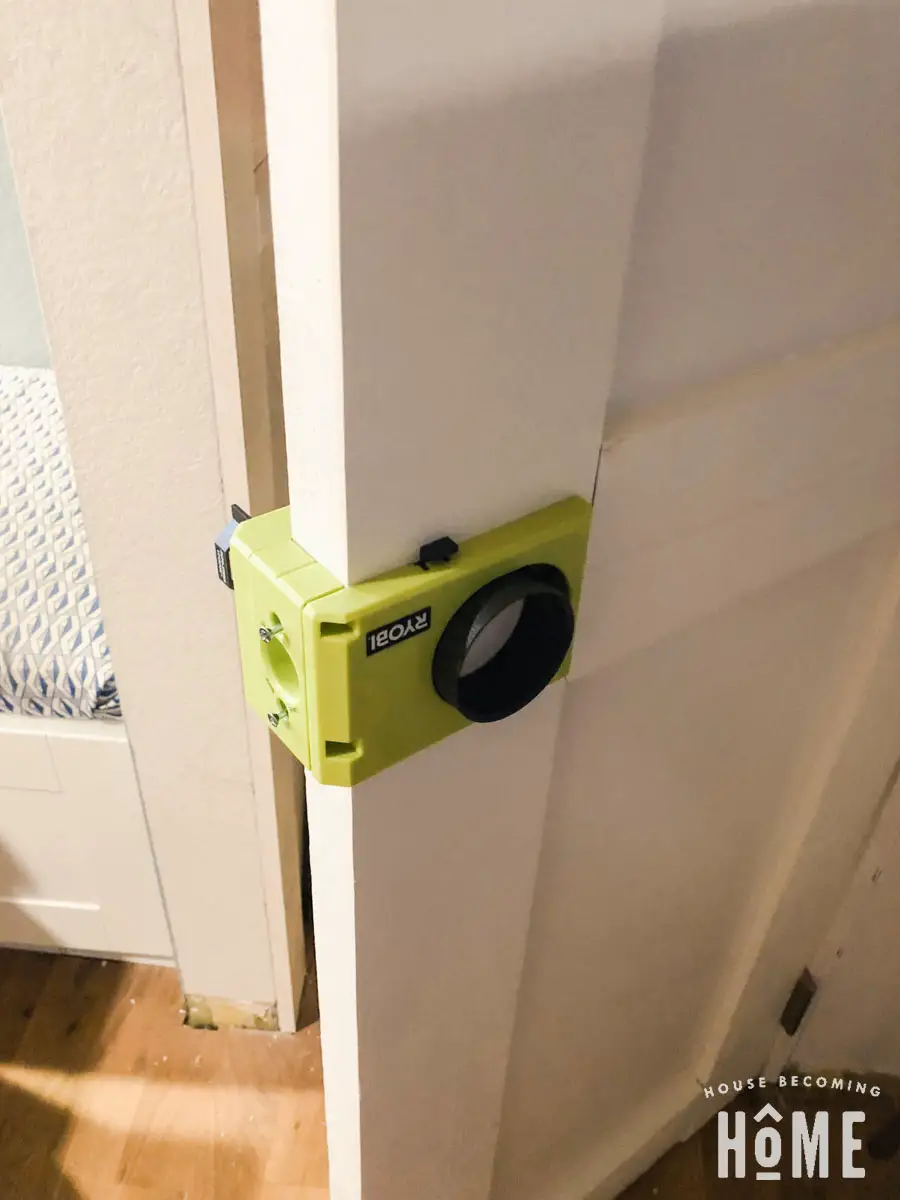 Ryobi A99DLK4 Wood and Metal Door Lock Installation Kit