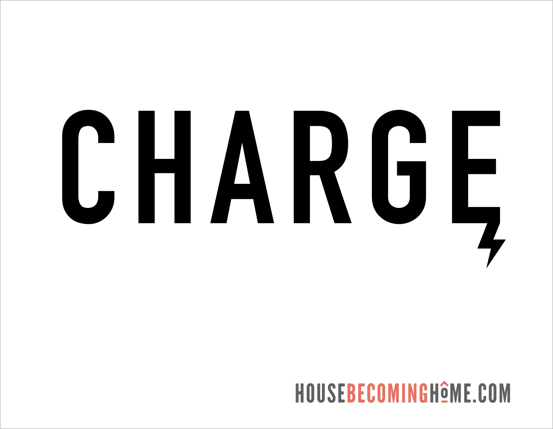 Charge Icon for Modern Phone Charging Station