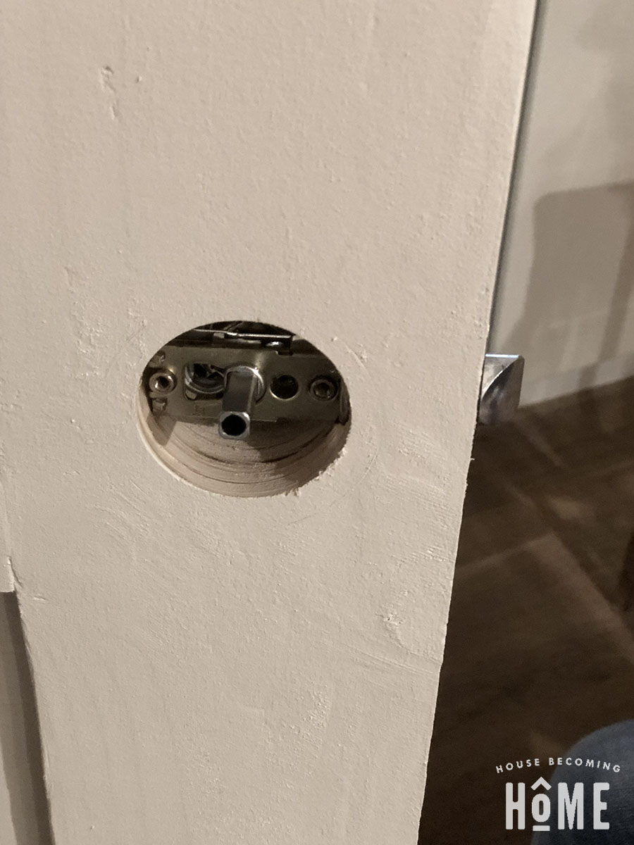 Door Knob Hole