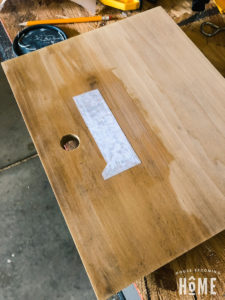 How To Print On Wood : Charge Icon Printed on Charging Station