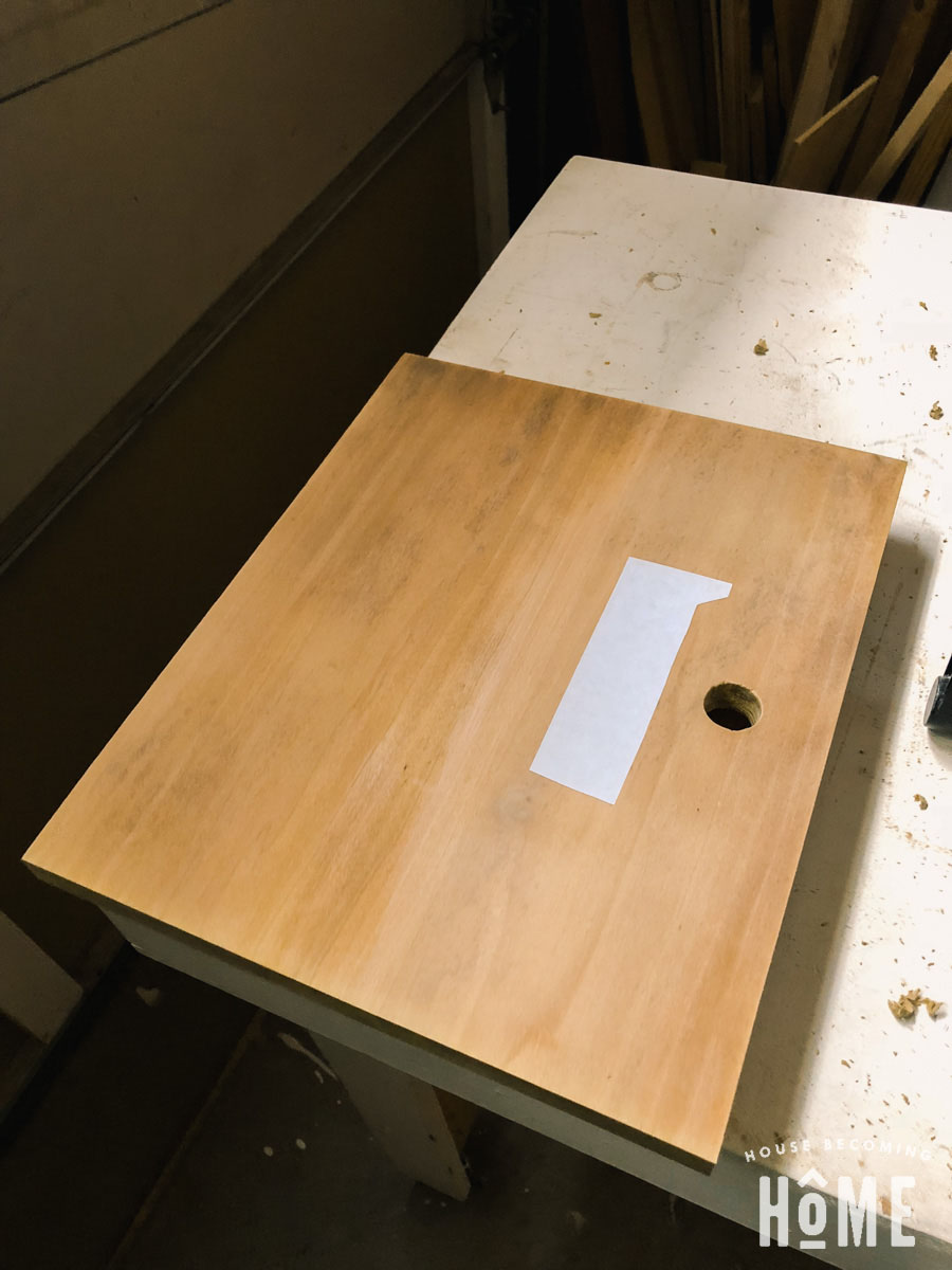 How To Print On Wood : Charge Icon Printed on Charging Station