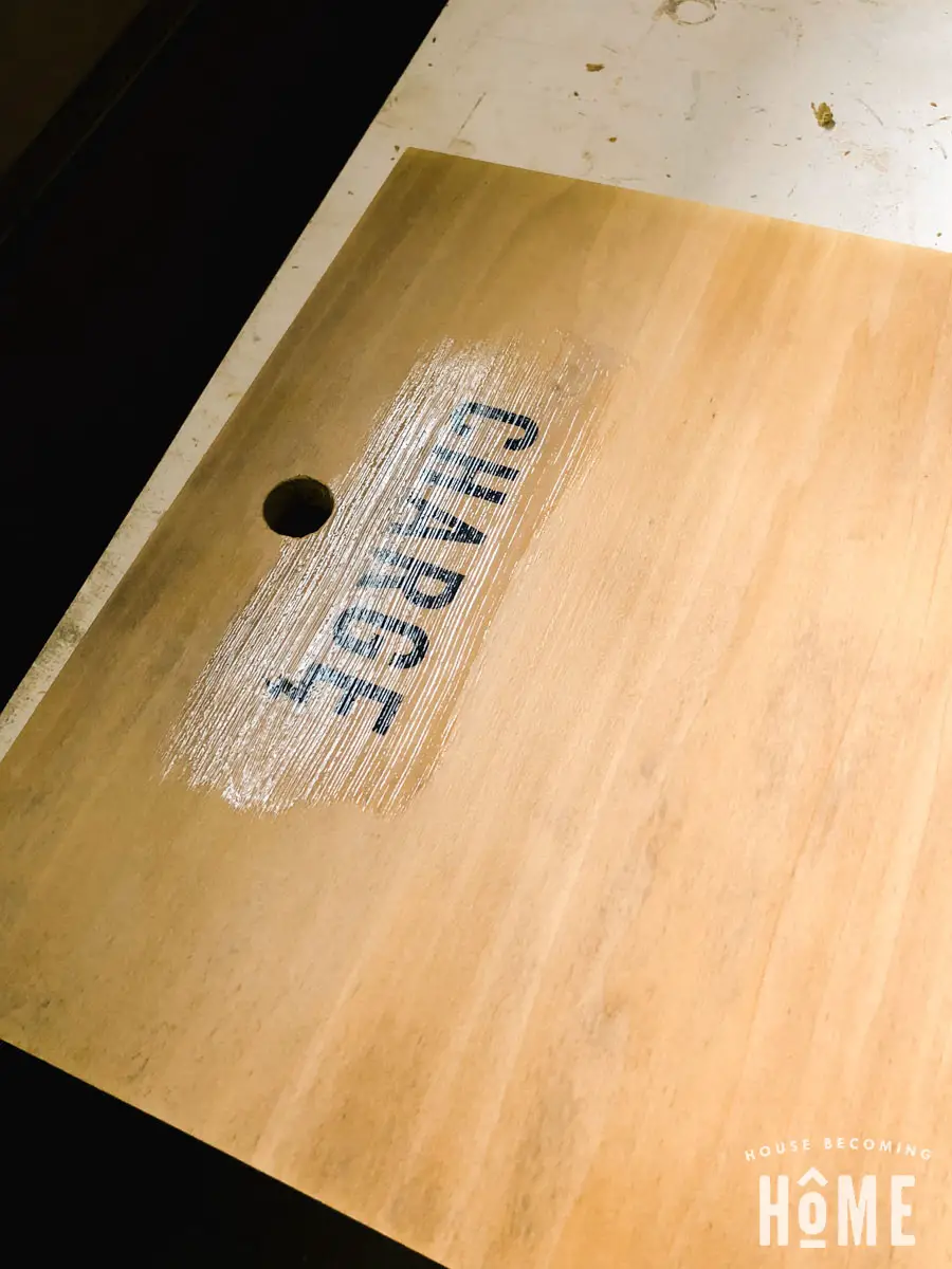 How To Print On Wood : Charge Icon Printed on Charging Station