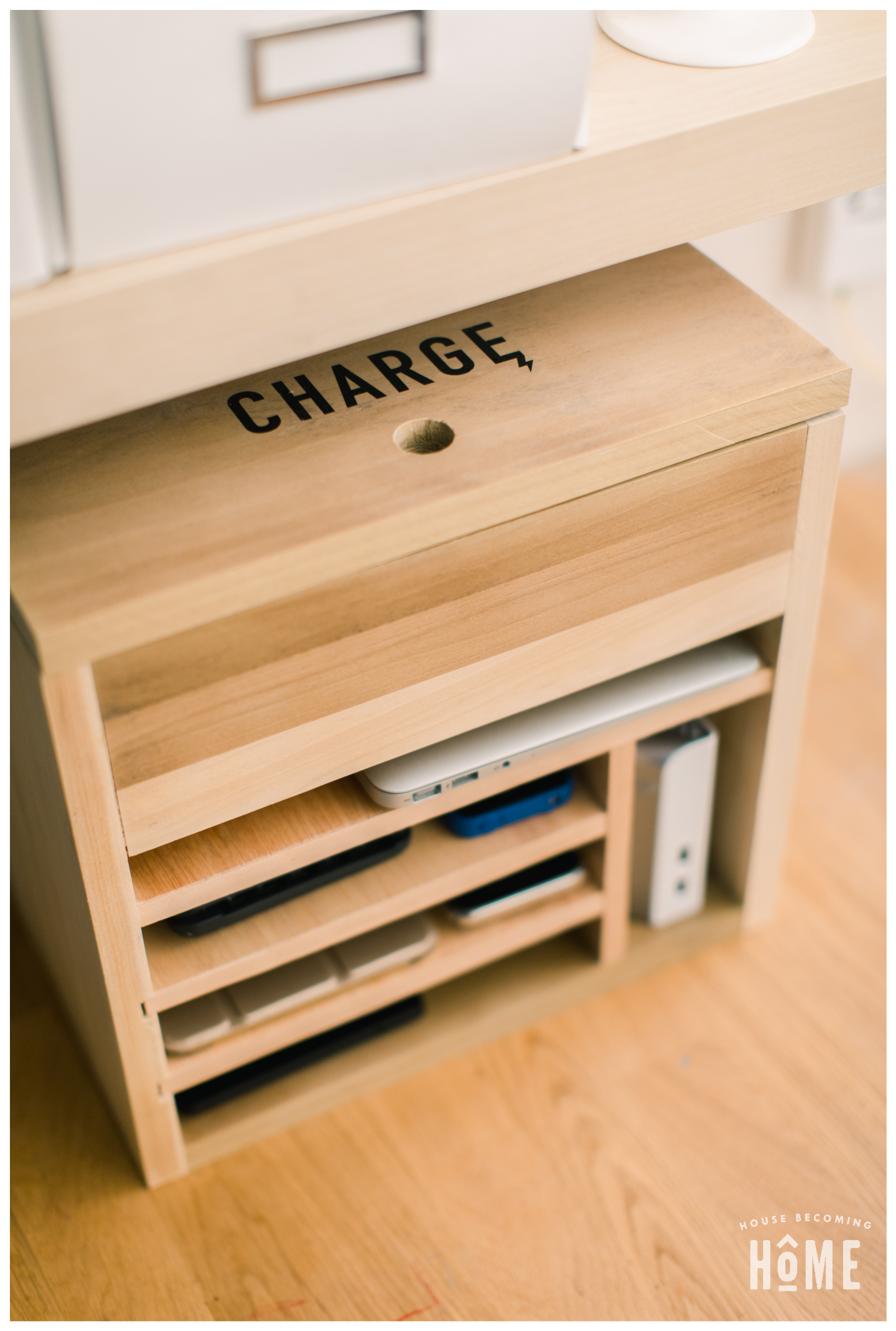 DIY Charging Station with Power Strip and USB Hub