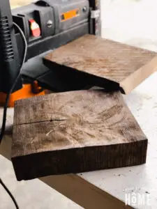 Thick Cut of Walnut for DIY Stool