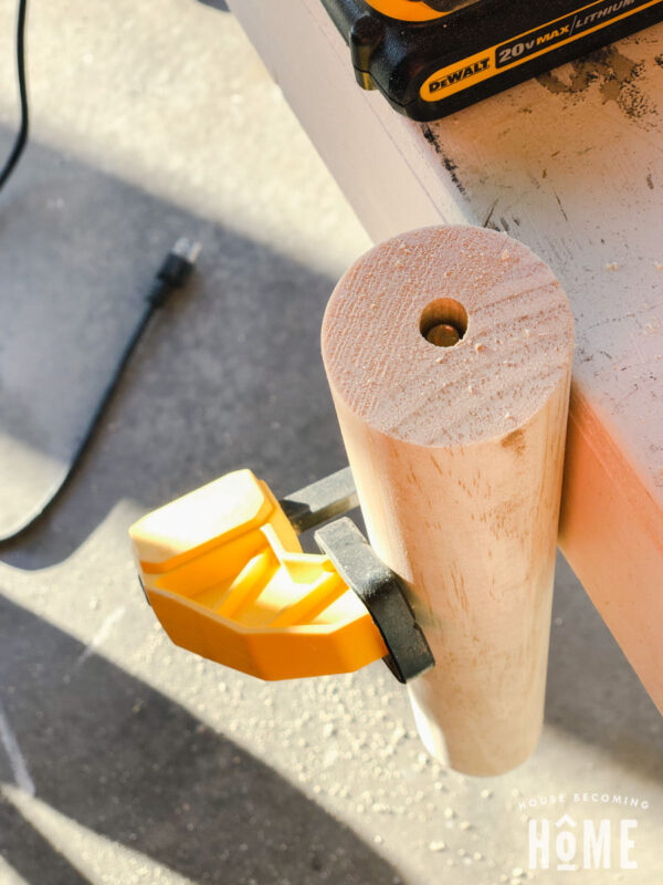 Making Legs for DIY Stool House Home