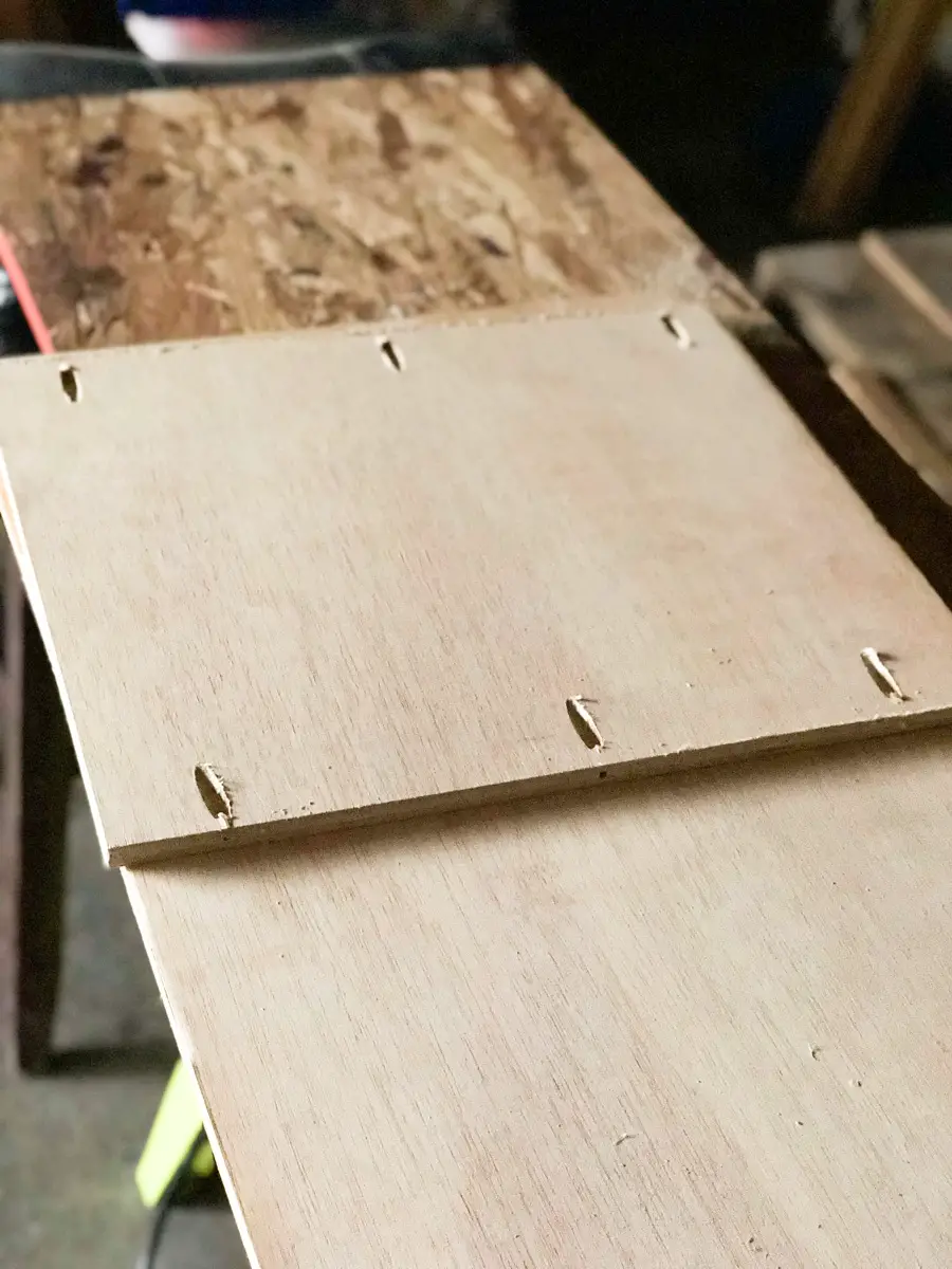 Pocket Holes for joining 3/4" plywood to make a closet organizer with drawers