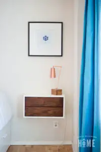 How to Build a Floating Nightstand