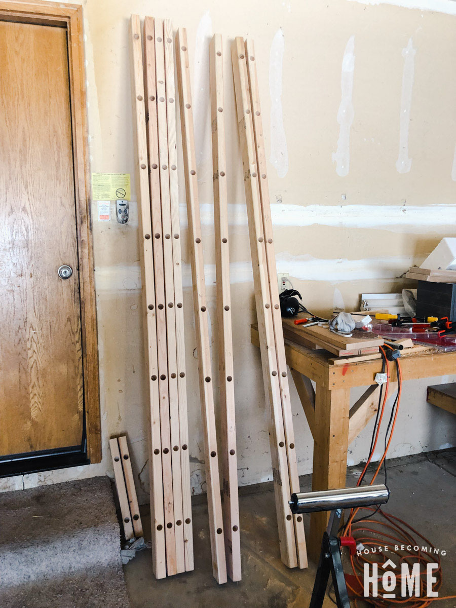 EASIEST DIY Lumber Rack -- Made from Basic 2x4s!