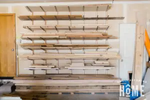 Wide View - Build an Affordable Lumber Storage System