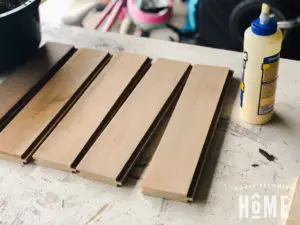 Cedar Tongue and Groove for DIY Chippendale Planter