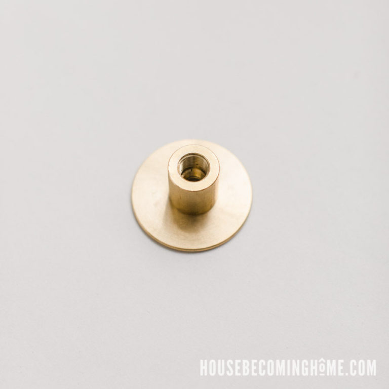 Attach Brass Coupling to Brass Flange Top View House Home