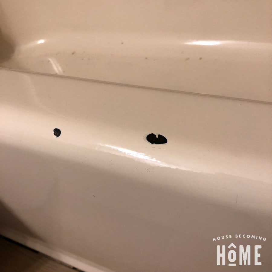 Can you Paint a Bathtub? - House Becoming Home