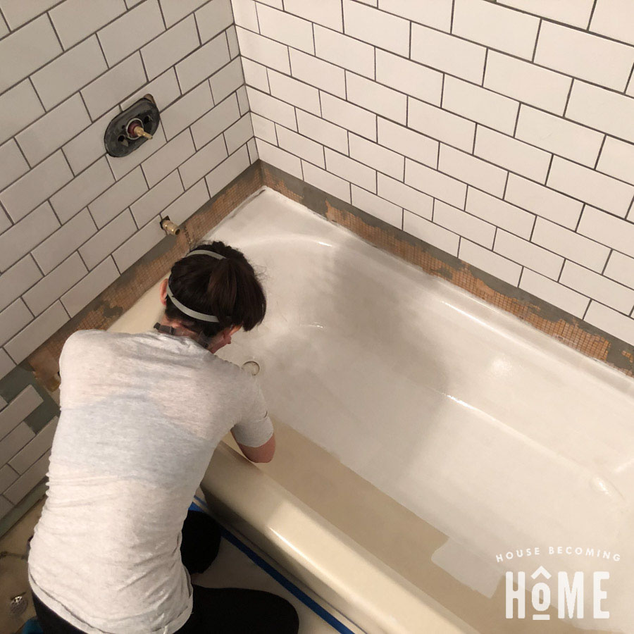 How To Paint A Tub With Rustoleum Tub Paint (& What NOT To, 47% OFF