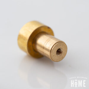 Solid Brass Knob Round Cylinder