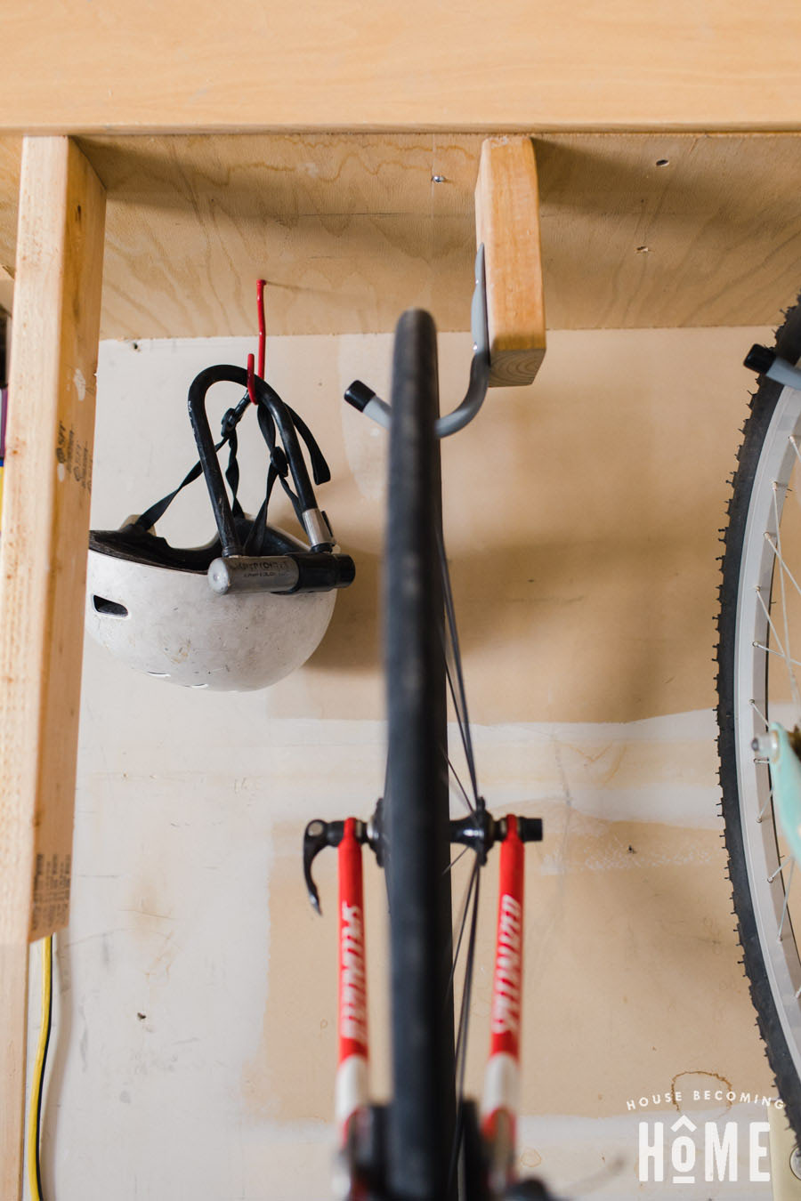 Easy and Cheap DIY Bike Rack House Becoming Home