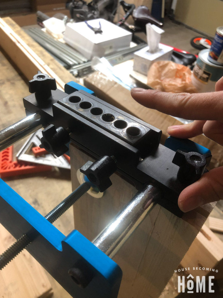 Rockler Beadlock Jig Drilling Second Mortise House Home
