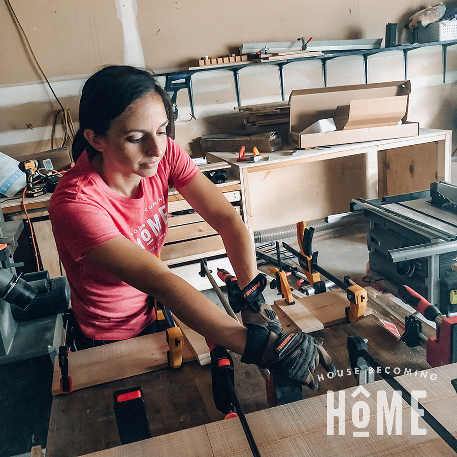 Building Garage Workbench