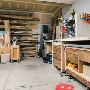Converting a 2 Car Garage into a Woodworking Workshop