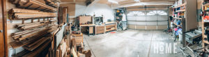 Garage Workshop Panorama