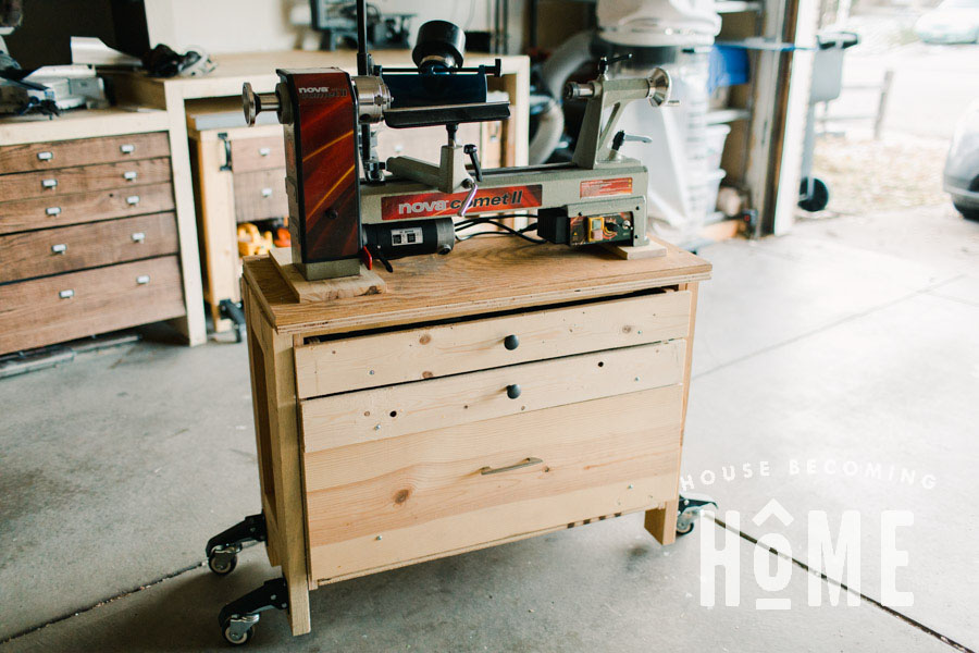 DIY Portable Midi Lathe Stand