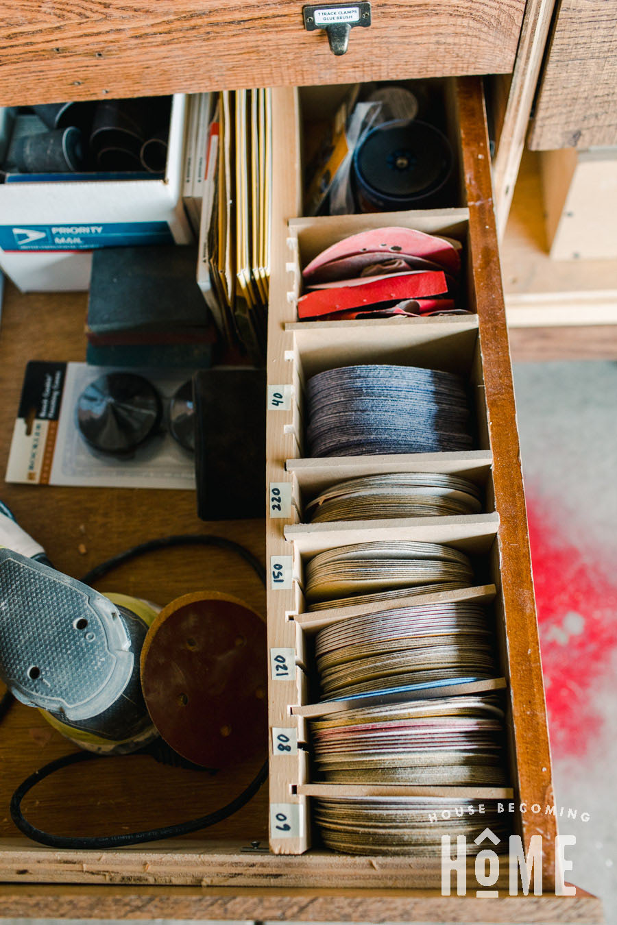 Sanding Drawer