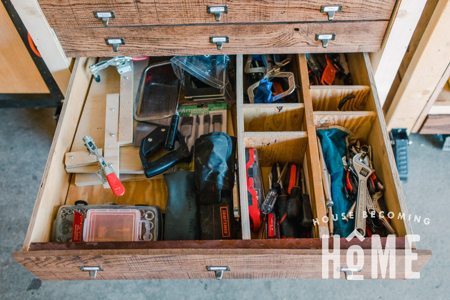 Small Hand Tool Storage