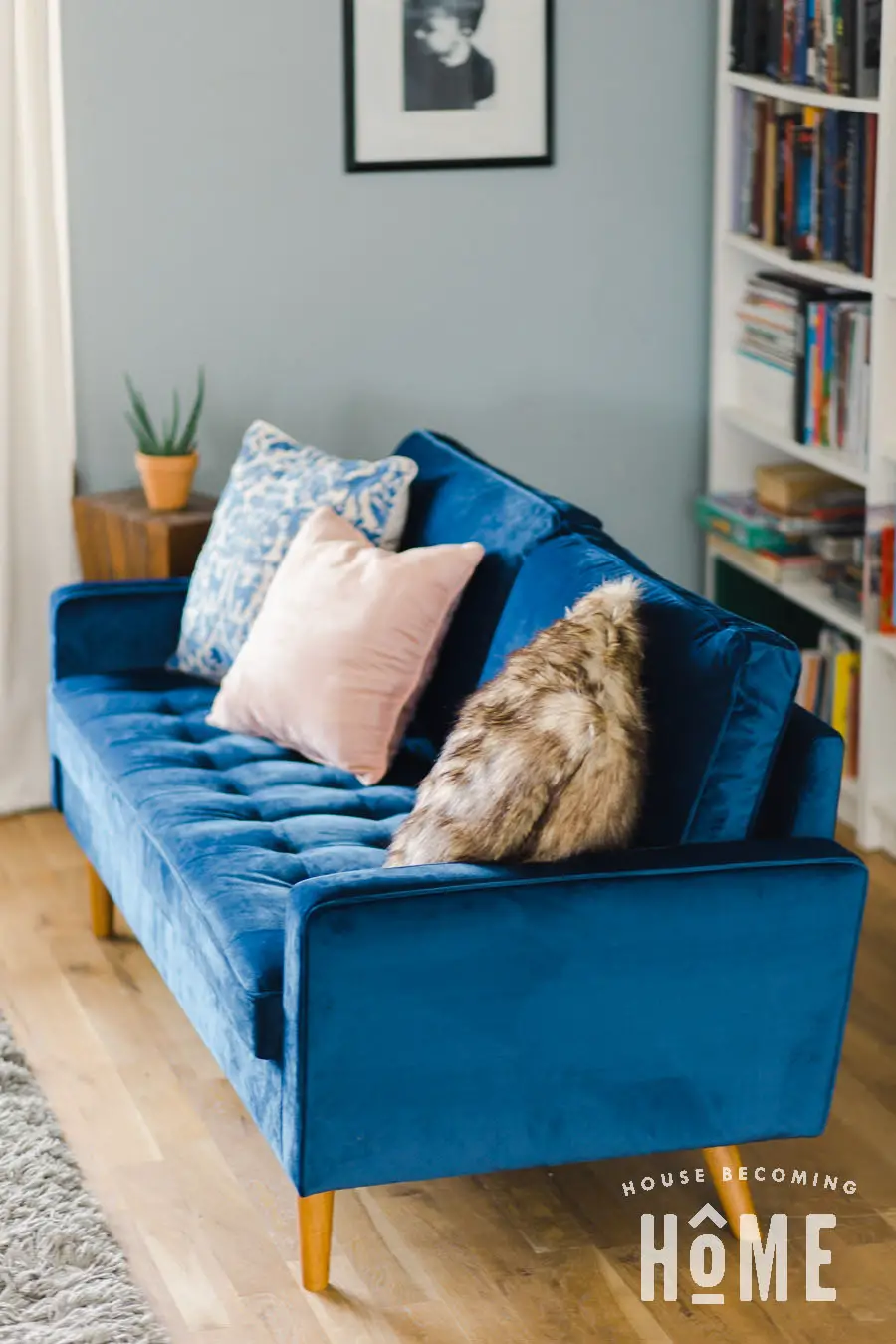 Womble Space Blue Sofa
