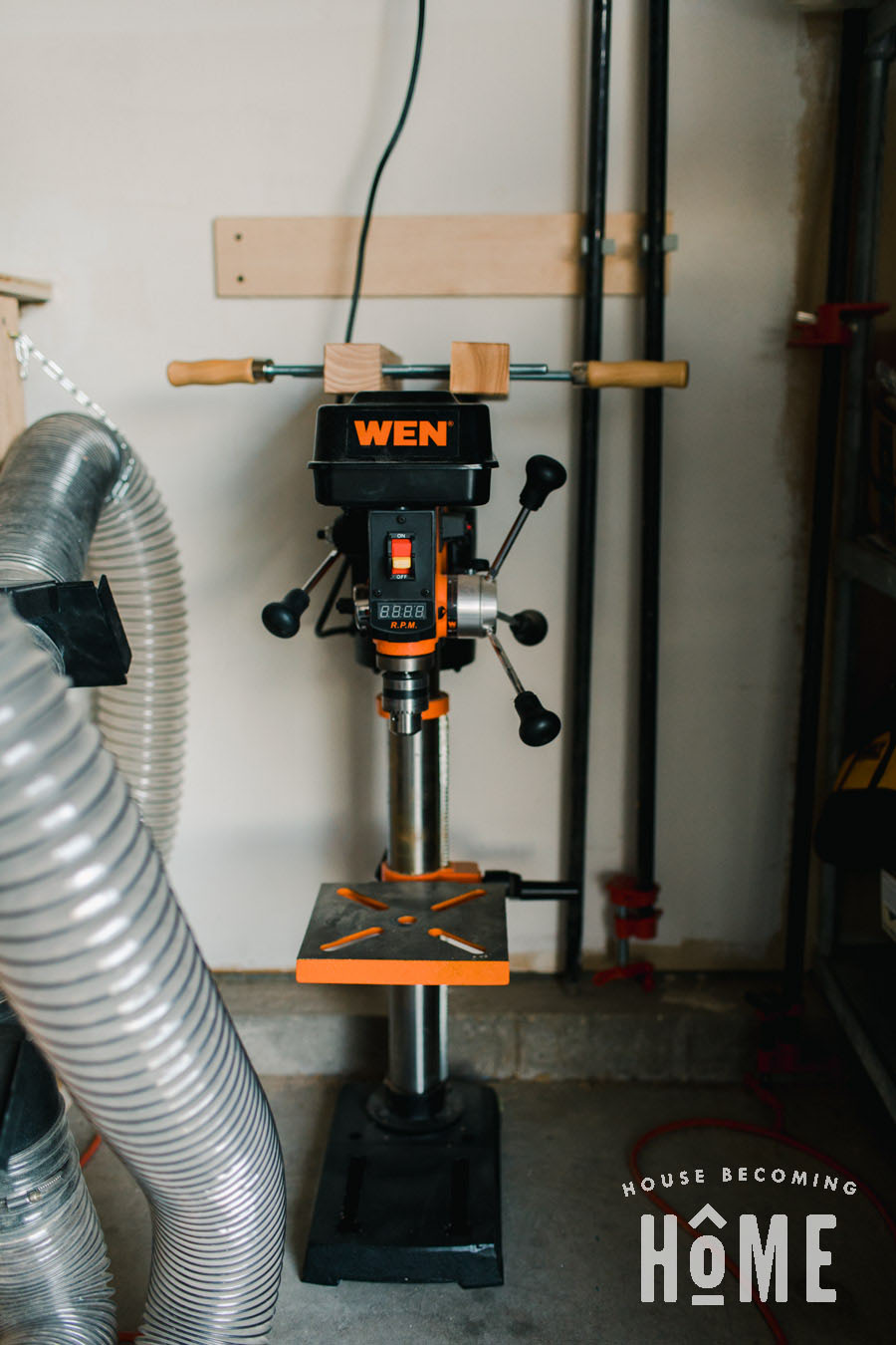 Drill Press Storage