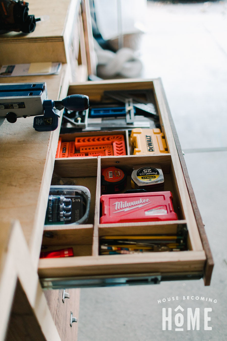 Garage Workshop Drawers