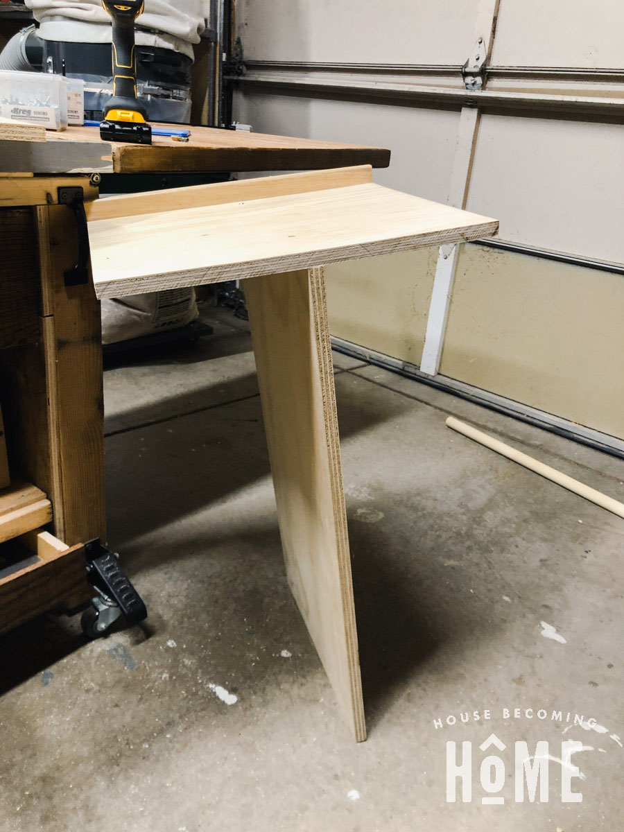 Building Shelving and Dividers for More Efficient Coat Closet