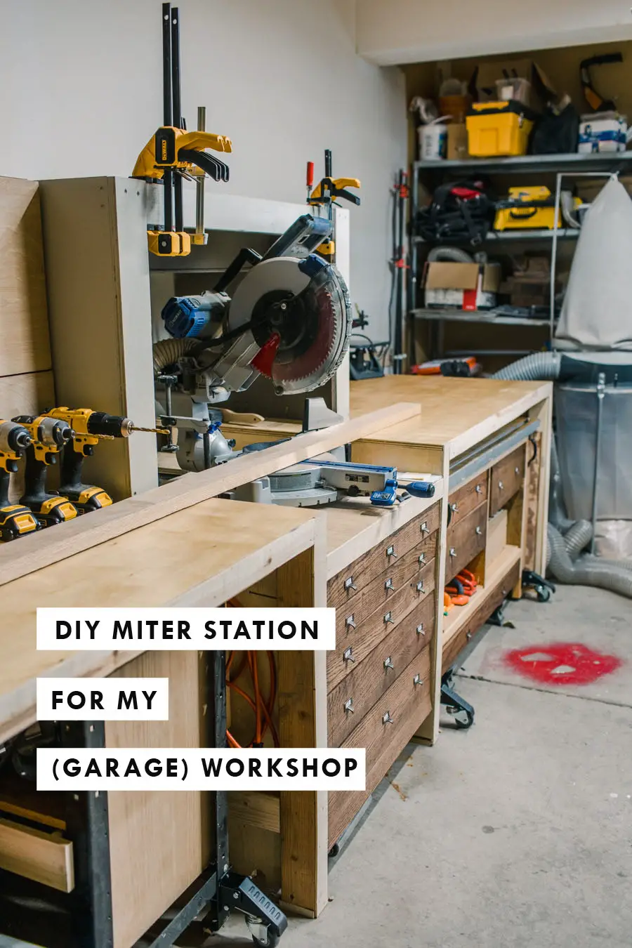 DIY Miter Station for my Garage Workshop