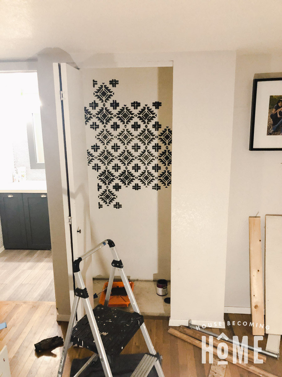 How to Install a Fabric Feature Wall