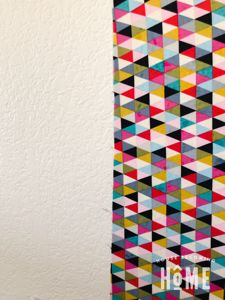 Can I put Fabric over Textured Walls House Home