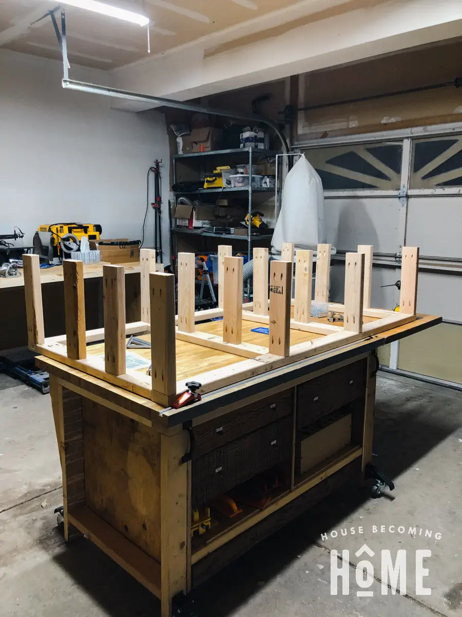 How to Build a Frame for Built in Bunk Beds