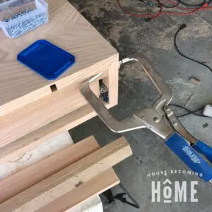 Making a French Cleat inside Floating Nightstand