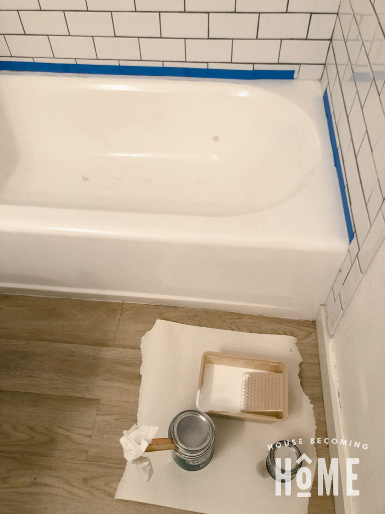 Repainting Bathtub After One Year House Home