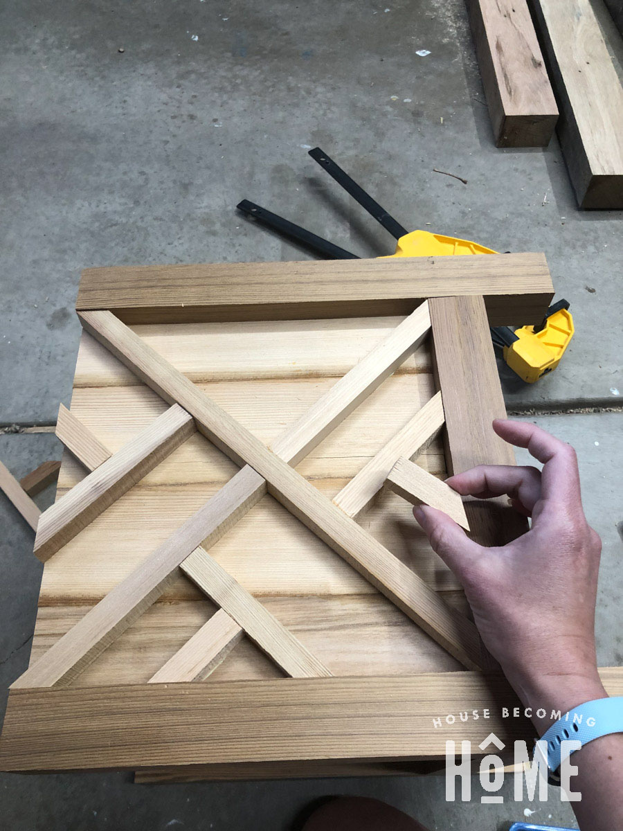 Assembling Chippendale Planter Step Three