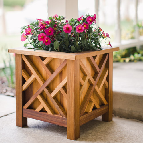 Build a Cedar Planter